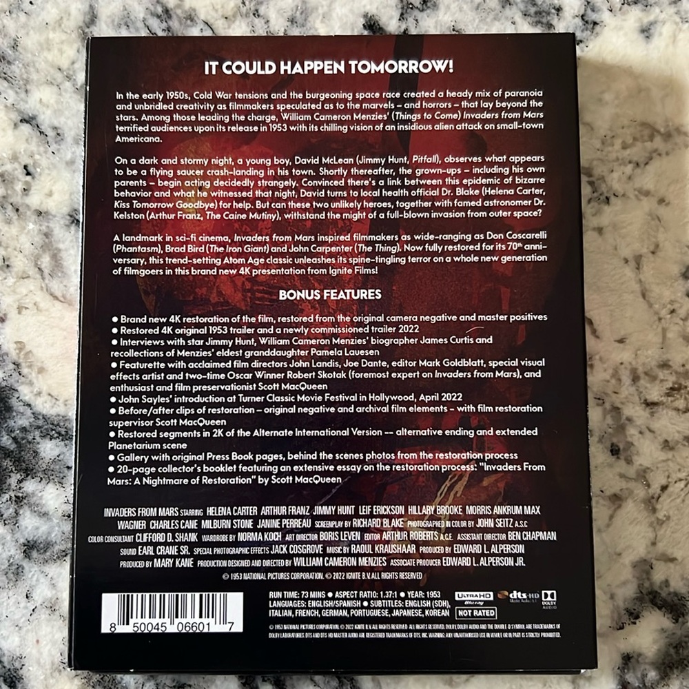 Invaders From Mars DVD - Picture 3 of 5